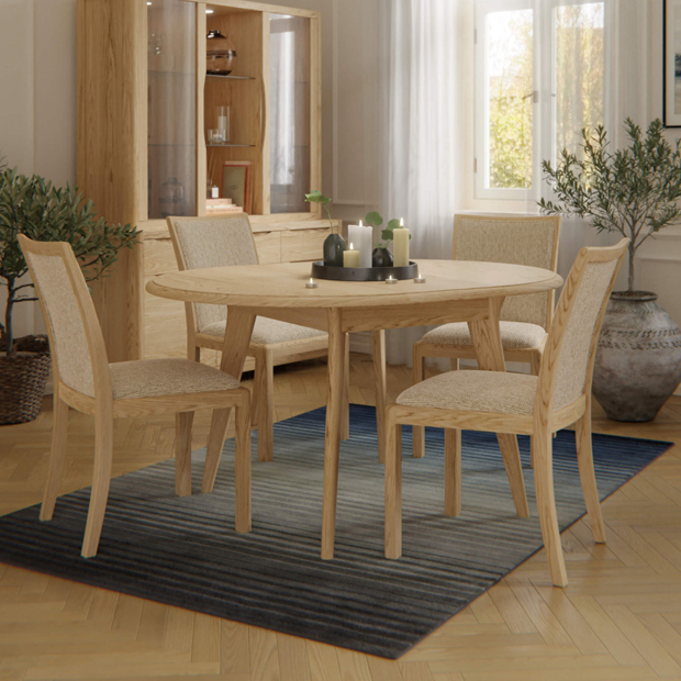 Malmo Round Extending Table