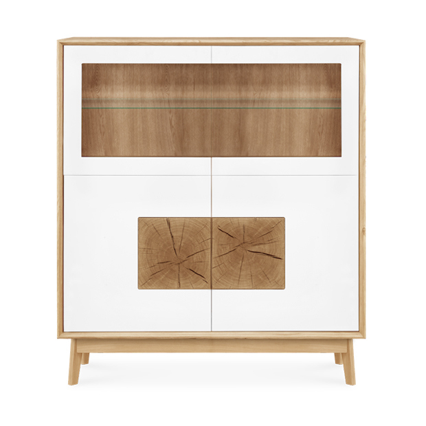 Milano Low Wide Display Cabinet-SALE ITEM