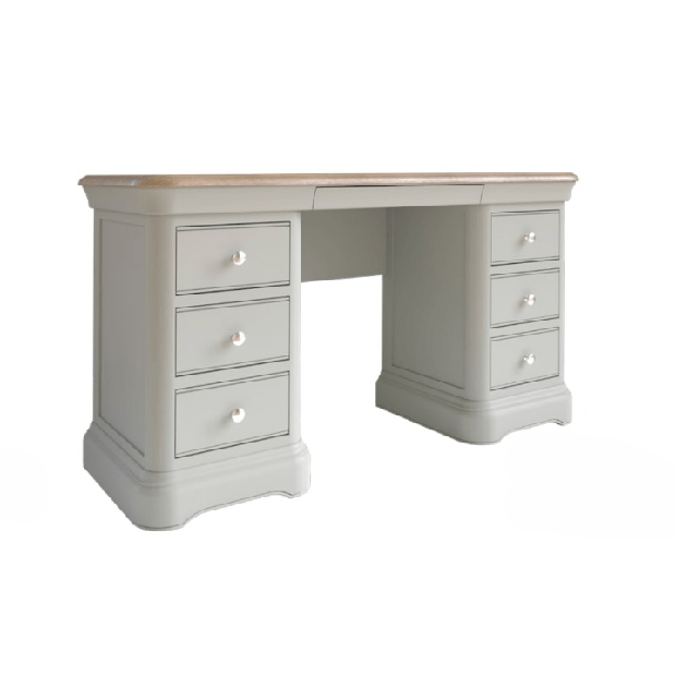 New Middleton Twin Pedestal Dressing Table